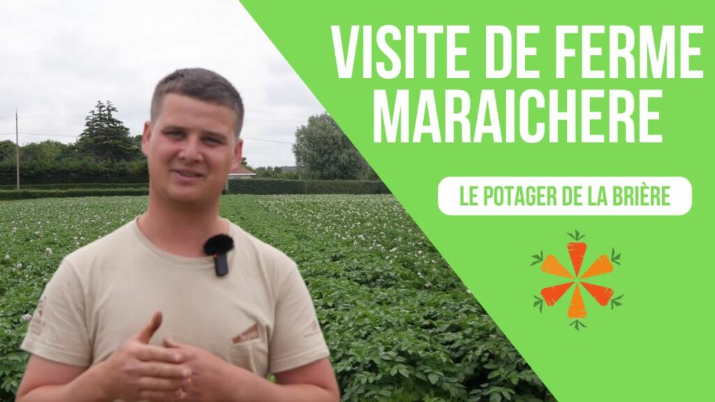 visite de ferme maraichère au potager de la Brière